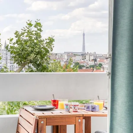 Super Avec Vue Sur La Tour Eiffel Apartment *